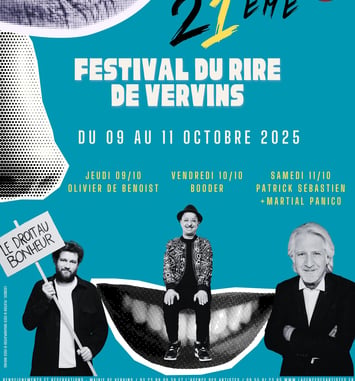 Festival du rire de Vervins 2025 affiche