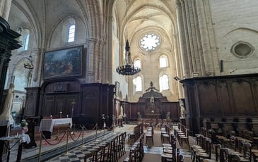 Visite guidée à Laon : L'église abbatiale Saint-Martin