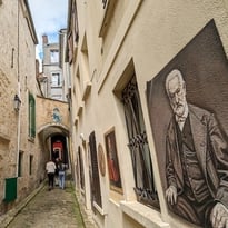Visite guidée à Laon : Le street art, l'art de passage