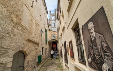 Visite guidée à Laon : Le street art, l'art de passage