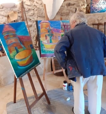 Exposition de tableaux JM Fauvet