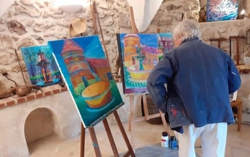 Exposition de tableaux JM Fauvet