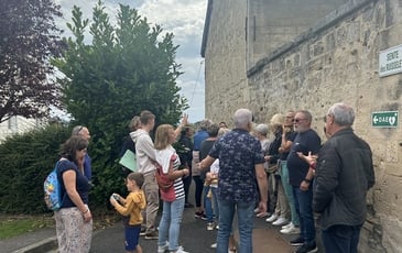 Circuit à travers les sentes de Pommiers