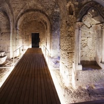 Visite guidée de la crypte