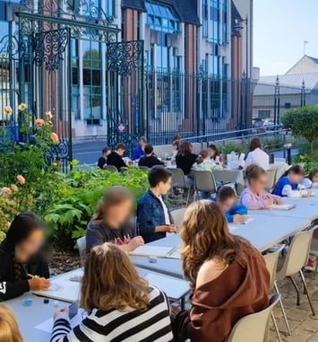 L'École d'Arts s'invite au musée : atelier dessin
