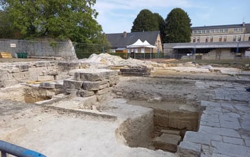 Présentation : Analyse des vestiges de la crypte de l'abbaye Saint-Médard