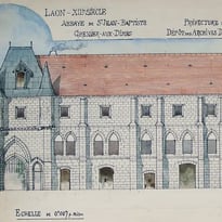 Visite guidée à Laon : l'ancienne abbaye Saint-Jean (actuelle Préfecture)