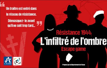 Escape game "Résistance 1944 : l'infiltré de l'ombre"