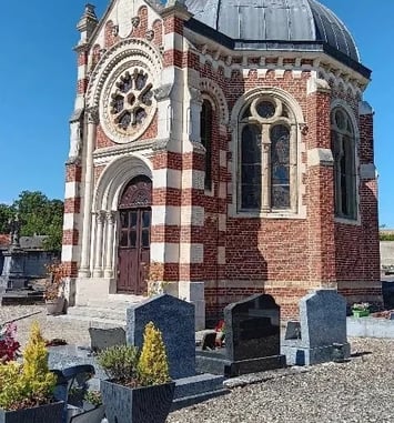 Visite de la chapelle funéraire Frédéric Viefville