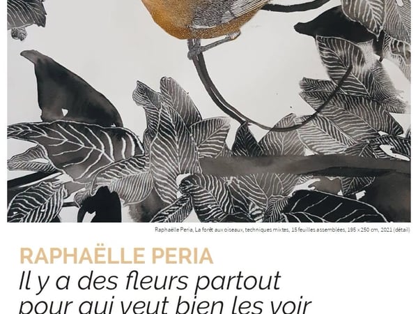 Exposition "Il y a des fleurs partout pour qui veut bien les voir"